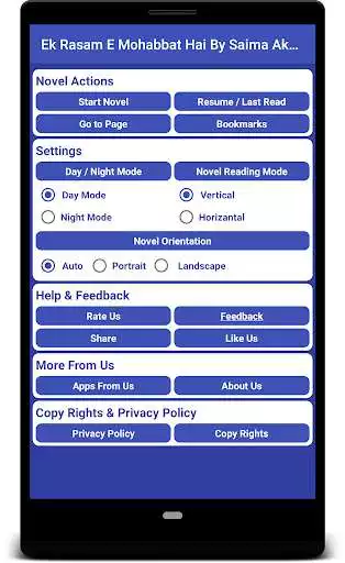 Play Ek Rasam E Mohabbat Hai By Saima Akram Urdu Novel as an online game Ek Rasam E Mohabbat Hai By Saima Akram Urdu Novel with UptoPlay