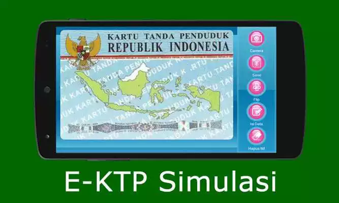 Play E-KTP Simulasi = Bikin KTP Elektronik Sendiri