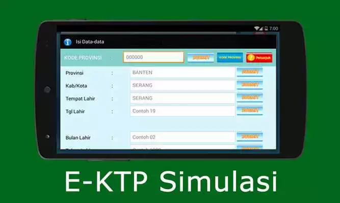 Play E-KTP Simulasi = Bikin KTP Elektronik Sendiri