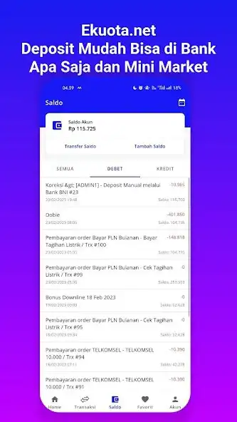 Play Ekuota - Agen Kuota Pulsa PPOB as an online game Ekuota - Agen Kuota Pulsa PPOB with UptoPlay