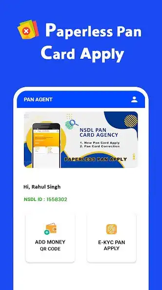Play E-KYC PAN Agent Id Create as an online game E-KYC PAN Agent Id Create with UptoPlay