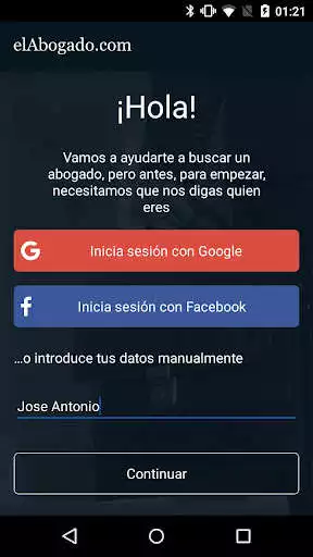 Play elAbogado - Buscador abogados  and enjoy elAbogado - Buscador abogados with UptoPlay