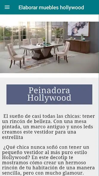 Play Elaborar muebles hollywood as an online game Elaborar muebles hollywood with UptoPlay