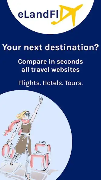 Play eLandFly: Flights Hotels Tours  and enjoy eLandFly: Flights Hotels Tours with UptoPlay
