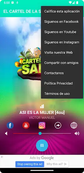 Play El Cartel de la Salsa Radio as an online game El Cartel de la Salsa Radio with UptoPlay