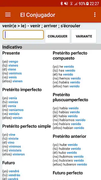 Play El Conjugador Premium  and enjoy El Conjugador Premium with UptoPlay