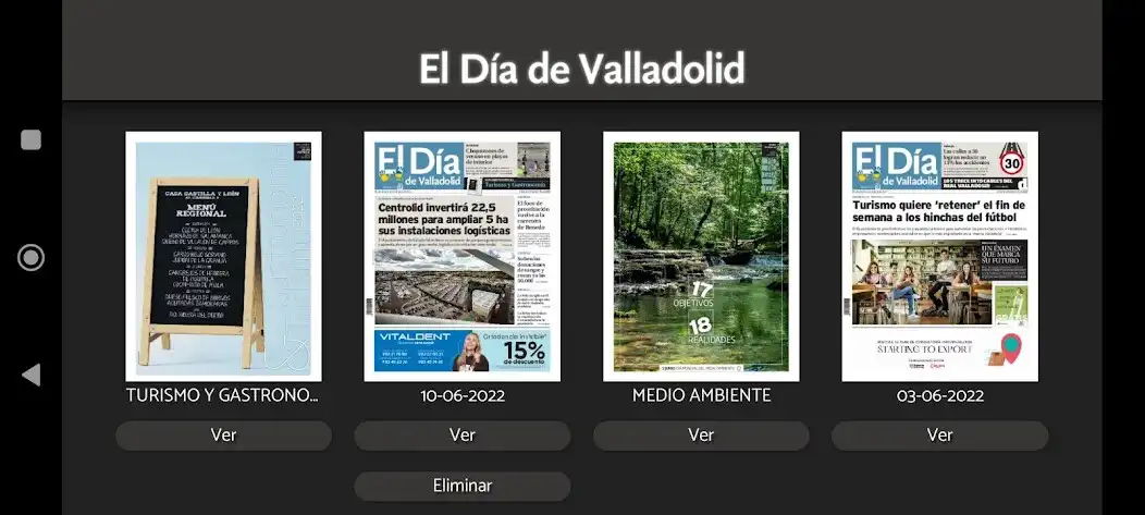 Play El Día de Valladolid as an online game El Día de Valladolid with UptoPlay