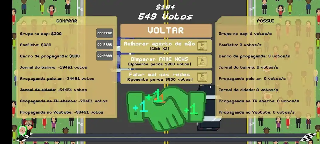 Play Elections Rush  and enjoy Elections Rush with UptoPlay