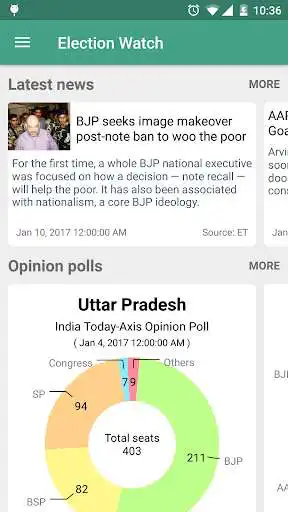 Play Election Watch - Track your elections  and enjoy Election Watch - Track your elections with UptoPlay