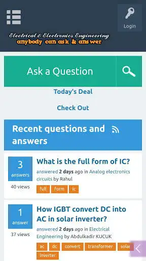 Play APK Electrical and Electronics Engineering  and enjoy Electrical and Electronics Engineering with UptoPlay electronicselectrical.com.electricalandelectronicseng