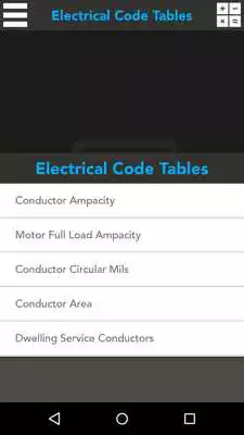 Play Electrical Code Tables