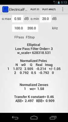 Play ElectricalFilters2