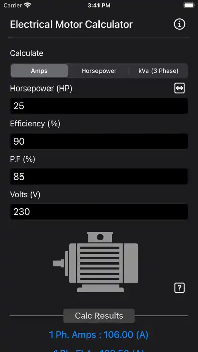 Play Electrical Motor Calculator  and enjoy Electrical Motor Calculator with UptoPlay