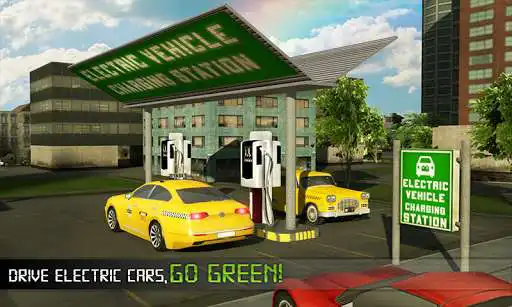 Play Electric Car Taxi Driver: NY City Cab Taxi Games as an online game Electric Car Taxi Driver: NY City Cab Taxi Games with UptoPlay
