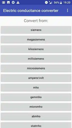 Play Electric conductance converter  and enjoy Electric conductance converter with UptoPlay