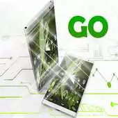 Free play online Electric Green GO Keyboard APK