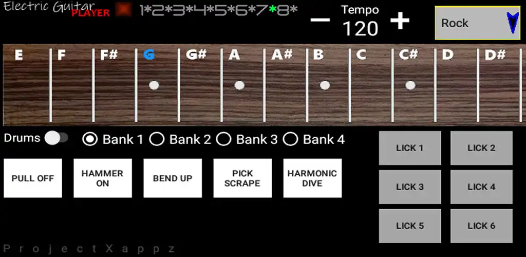 Play Electric Guitar Player  and enjoy Electric Guitar Player with UptoPlay