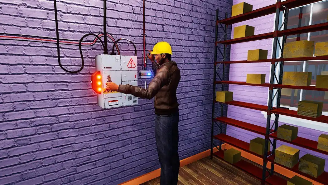 Play Electrician Job Simulator as an online game Electrician Job Simulator with UptoPlay
