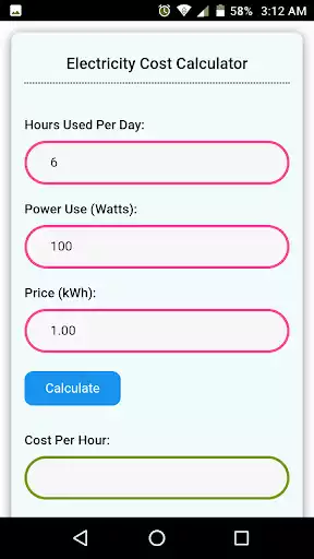 Play Electricity Cost Calculator  and enjoy Electricity Cost Calculator with UptoPlay