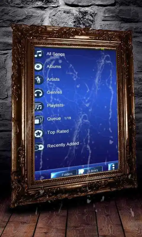 Play Electricity Poweramp Skin