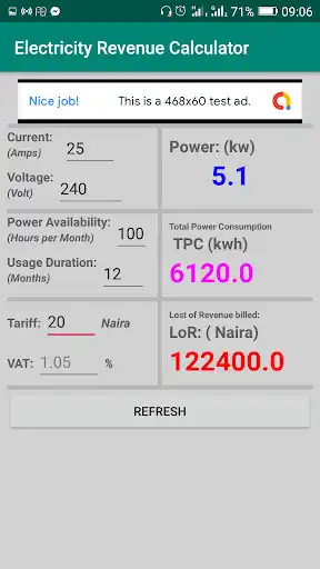 Play Electricity Revenue Calculator as an online game Electricity Revenue Calculator with UptoPlay