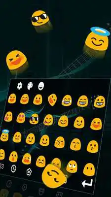 Play Electric Neon Guitar Keyboard