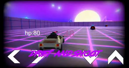 Play Electric racer - shooter,  retrowave  and enjoy Electric racer - shooter,  retrowave with UptoPlay