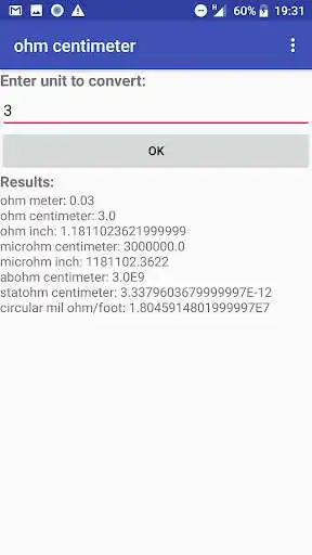 Play Electric resistivity converter as an online game Electric resistivity converter with UptoPlay