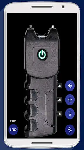 Play Electric Stun Gun - Taser Prank as an online game Electric Stun Gun - Taser Prank with UptoPlay