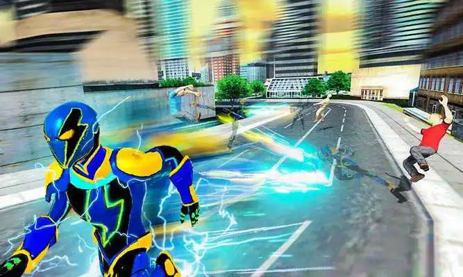 Play Electric Superhero Energy Jolts City Rescue 3D