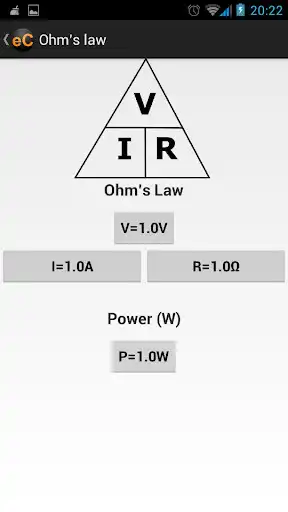 Play APK Electro Calculator  and enjoy Electro Calculator with UptoPlay com.abhi.electrofantacy