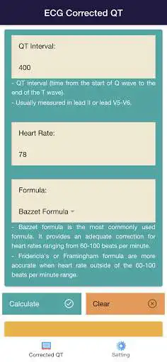 Play APK Electrocardiogram (ECG) Rhythm App: Corrected QT  and enjoy Electrocardiogram (ECG) Rhythm App: Corrected QT using ApkO