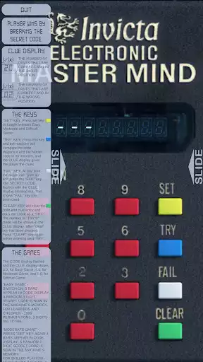 Play Electronic Master Mind as an online game Electronic Master Mind with UptoPlay