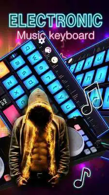 Play Electronic music DJ keyboard