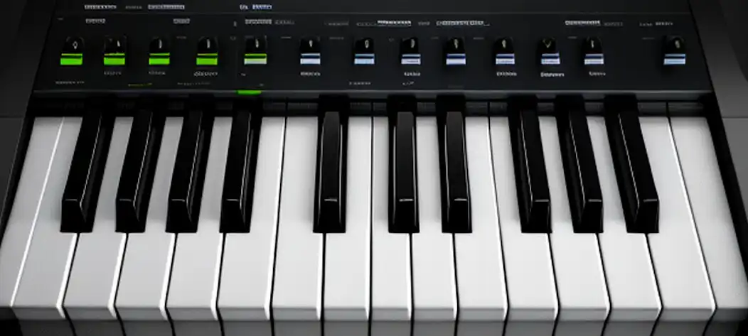 Play Electronic Piano Composing as an online game Electronic Piano Composing with UptoPlay