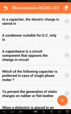 Play Electrostatics MCQs