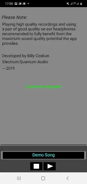 Play Electrum Soundcard Upgrade as an online game Electrum Soundcard Upgrade with UptoPlay