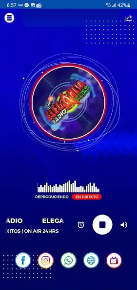 Play ELEGANCIA RADIO as an online game ELEGANCIA RADIO with UptoPlay