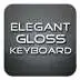 Free play online Elegant Gloss Keyboard Skin  APK