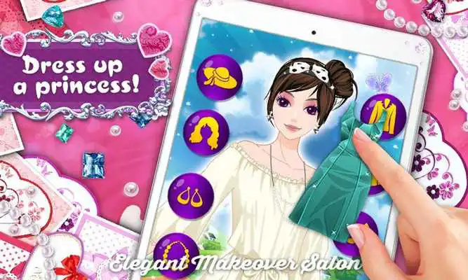 Play Elegant Makeover: Royal Salon