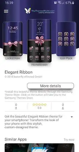 Play Elegant Ribbon Theme as an online game Elegant Ribbon Theme with UptoPlay
