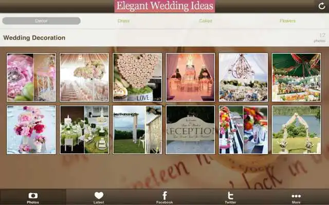 Play Elegant Wedding Ideas