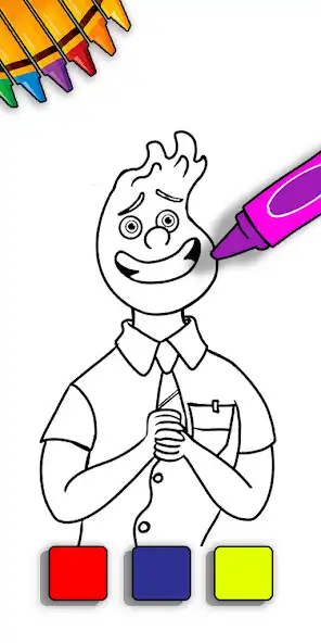 Play Elemental Coloring book  and enjoy Elemental Coloring book with UptoPlay