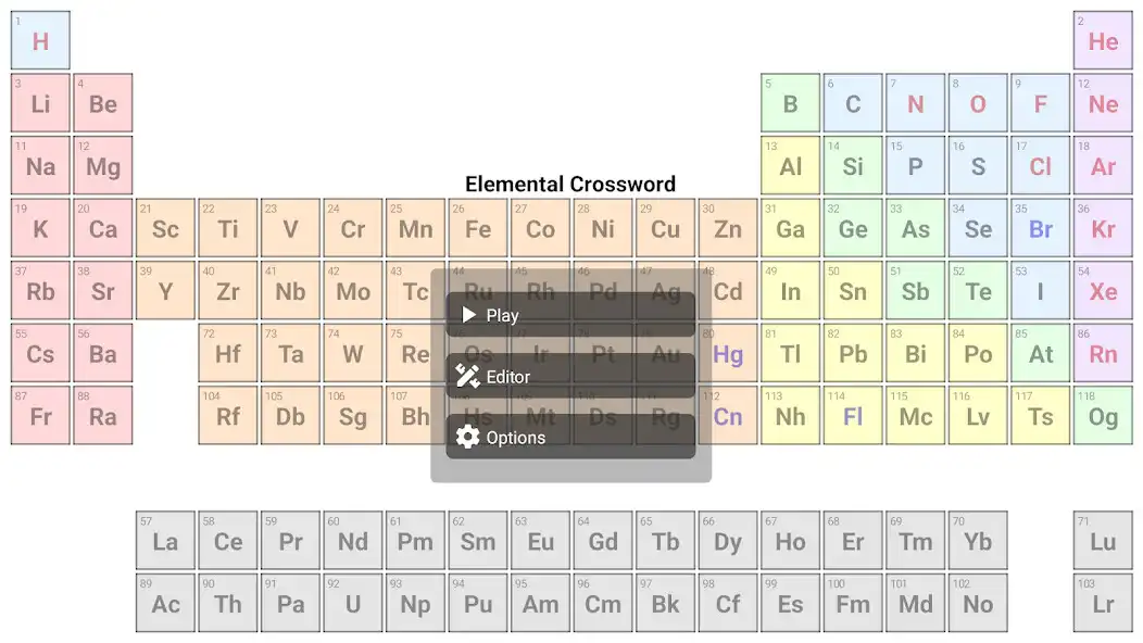 Play Elemental Crossword  and enjoy Elemental Crossword with UptoPlay