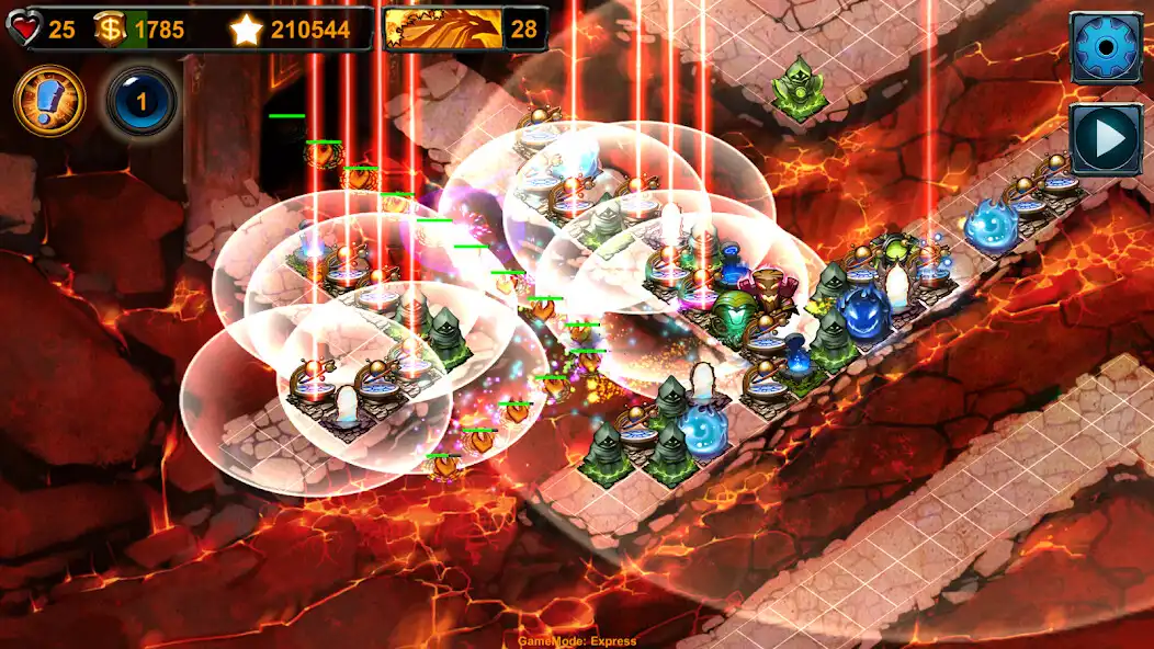 Play Element TD as an online game Element TD with UptoPlay