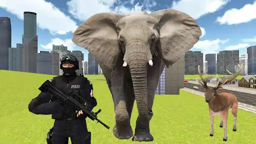 Play Elephant City Attack Simulator  and enjoy Elephant City Attack Simulator with UptoPlay
