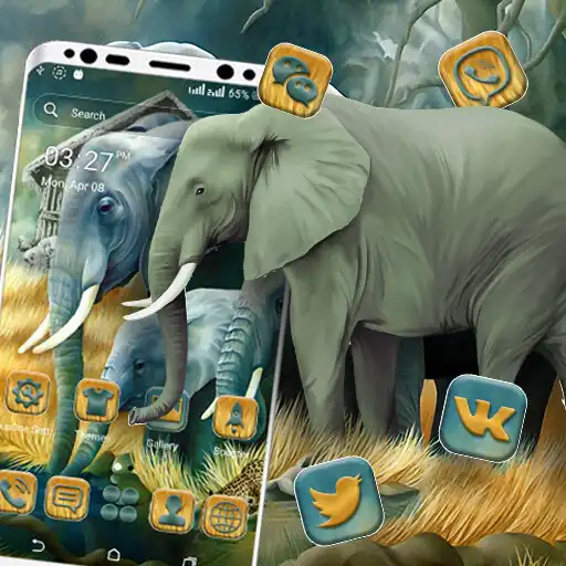 Play Elephant Painting Theme APK