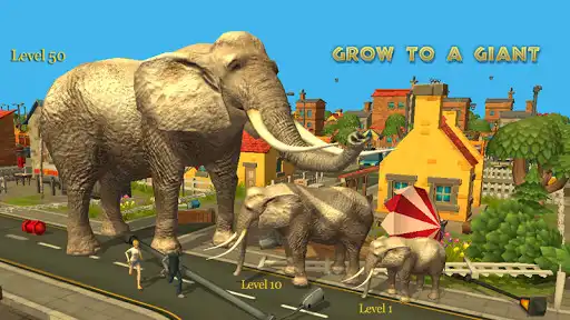 Play Elephant Simulator 3D as an online game Elephant Simulator 3D with UptoPlay