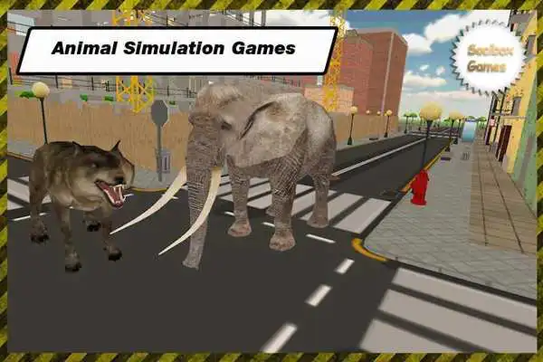 Elephan Play Computer Elephant Simulator online game with UptoPlay