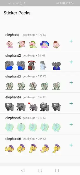 Play Elephant stickers WASticker  and enjoy Elephant stickers WASticker with UptoPlay